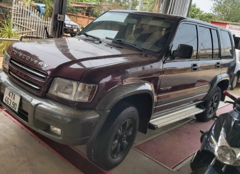 Isuzu Trooper 5 Chỗ Xe Chở Tiền Đời 2000 Mới Khám 2 Cầu Đủ Xe Chất Giá Rẻ