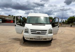 Màu trắng Ngọc Trinh - Bán Ford Transit Van 3 chỗ ngồi - 1,4T - Đời 2011 - Cao to - Hầm hố - Xe đẹp! Otocu47.com (Chợ Ô Tô Cũ Đăk Lăk)