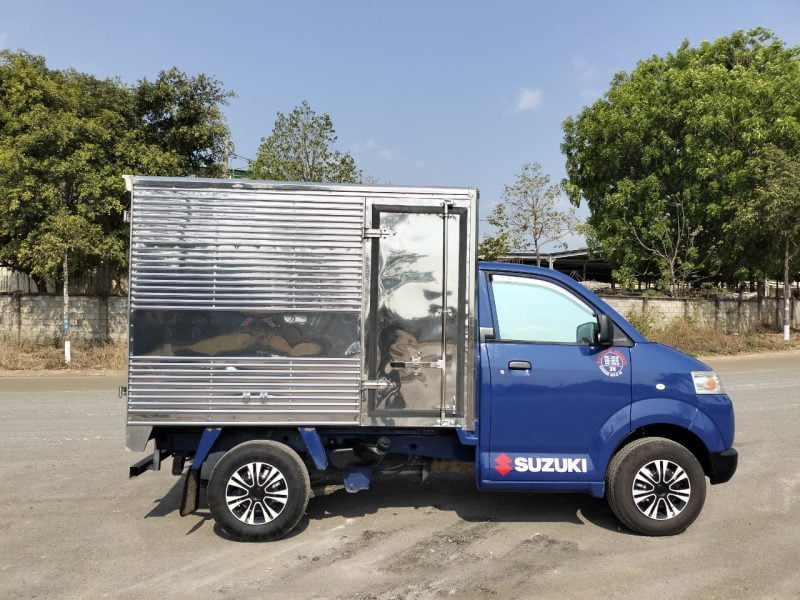 Bán Suzuki thùng kín - Nhập khẩu Indo- Đời 2011 - Tải 600kg - Giá rẻ bình dân cho AE lập nghiệp về kiếm lúa! Otocu47.com (Chợ Ô Tô Cũ Đăk Lăk)